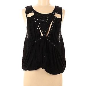 Free People mirrored jewel tank - size Medium